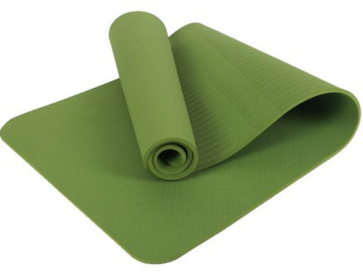 Evde egzersiz için 6mm TPE Fitness Yoga Mat Çatlak Direnci