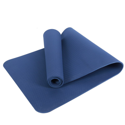 Spor Tpe Fitness Mat Özel Baskı TPE Yoga Mat Kişiselleştirilmiş