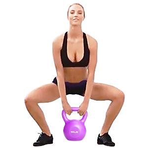 Home Gym Kaymaz Kolu PE Kuvvet Antrenmanı Kettlebell Yeşil 5LBS 20 LBS 4