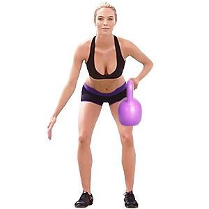Home Gym Kaymaz Kolu PE Kuvvet Antrenmanı Kettlebell Yeşil 5LBS 20 LBS 5