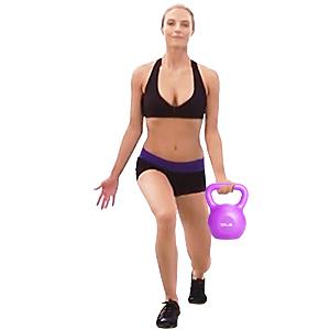 Home Gym Kaymaz Kolu PE Kuvvet Antrenmanı Kettlebell Yeşil 5LBS 20 LBS 6