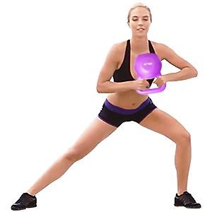 Home Gym Kaymaz Kolu PE Kuvvet Antrenmanı Kettlebell Yeşil 5LBS 20 LBS 8