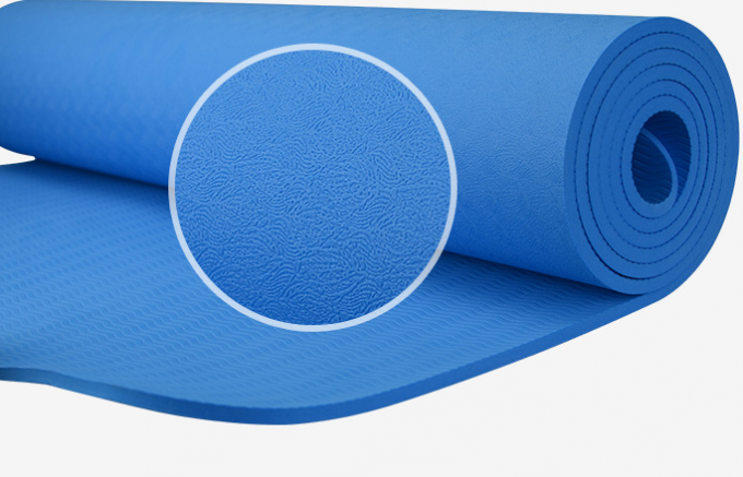 Köpük Özel Kalın EVA Yoga Minderi 4mm 6mm Saf Renkler Çift Katmanlı Yoga Minderi 4