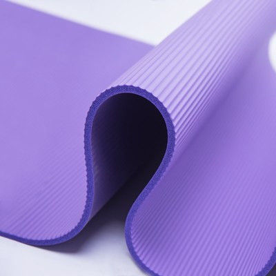 PVC Yoga Matı Çevre Dostu Baskılı Katlanır Yoga Mat Ticker Kaymaz Yoga Matı