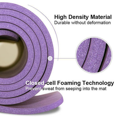 Neme Dayanıklı NBR Yoga Mat, Egzersiz İçin 25mm köpük Yastık Mat