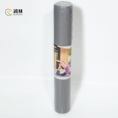 Egzersiz Rutin için tek katmanlı PVC Malzeme Yoga Mat 173cm * 61cm