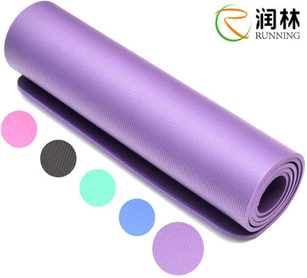 Pilates Egzersizi için Comfort Foam 10mm NBR Kaymaz Yoga Matı