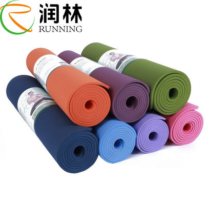 Özel Baskılı PVC Renkli Fitness Yoga Mat Rulo