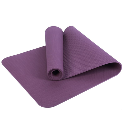 Spor Tpe Fitness Mat Özel Baskı TPE Yoga Mat Kişiselleştirilmiş