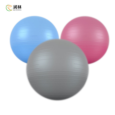 Core Stabilite Denge Gücü için Egzersiz Fitness PVC Yoga Topu