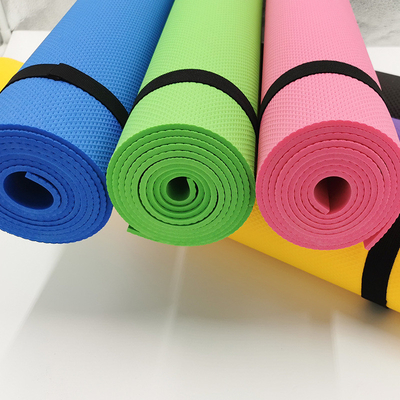 Fitness Egzersiz EVA Yoga Minderi Çevre Dostu 4mm Doğal Kauçuk Yoga Minderi