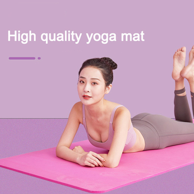 Gym Pilates Yoga NBR Fitness Mat Kalın Kaymaz Özel Logo Dayanıklı