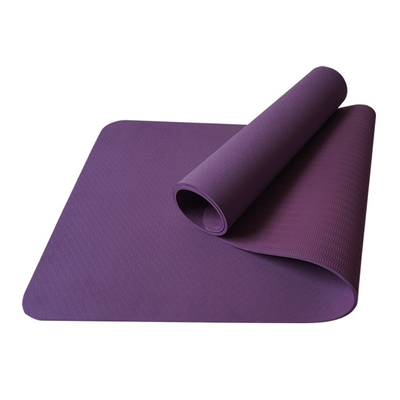 Yüksek Yoğunluklu Egzersiz Salonu TPE Yoga Mat Kaymaz Çevre Dostu 3-10mm