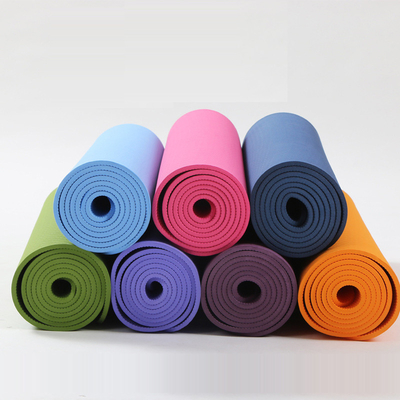 Yüksek Yoğunluklu Egzersiz Salonu TPE Yoga Mat Kaymaz Çevre Dostu 3-10mm